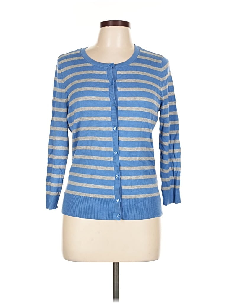 HALOGEN Pre-owned Cardigan Sweater In Blue
