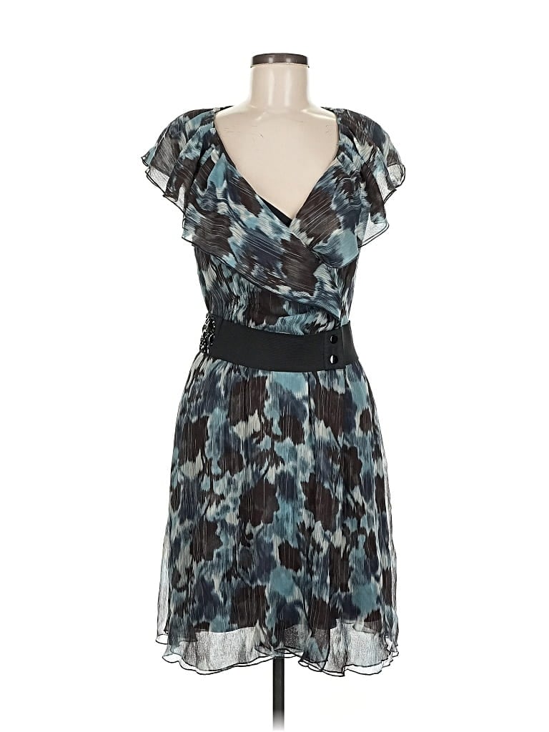 Pre-owned Bcbgmaxazria Cocktail Dress In Blue