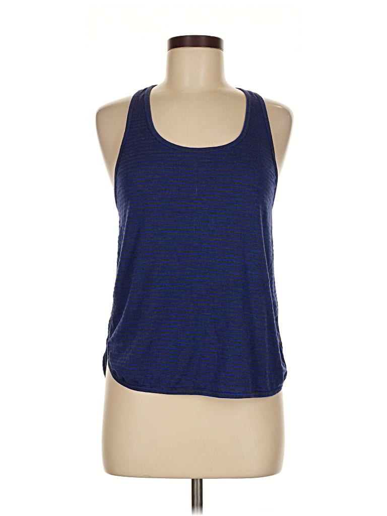 Pre-owned Lululemon Athletica Active Tank Top In Blue