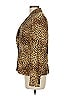Pallas 100% Cotton Animal Print Gold Tan Blazer Size EU (FR) 38 / US 6 - photo 5