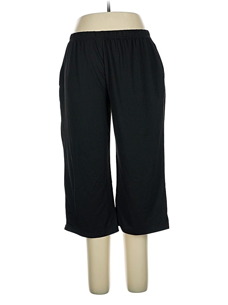 Pre-owned Ekouaer Casual Pants In Black