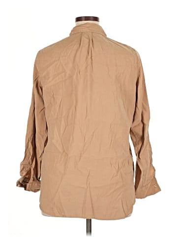 Max Studio Long Sleeve Button-Down Shirt (view 2)
