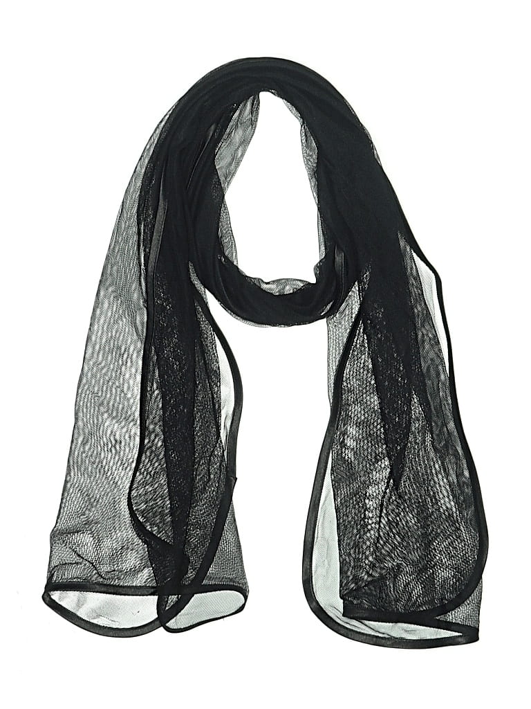 Click to view more detailed imagery on our partner's website Pre-owned Unbranded Scarf In Black