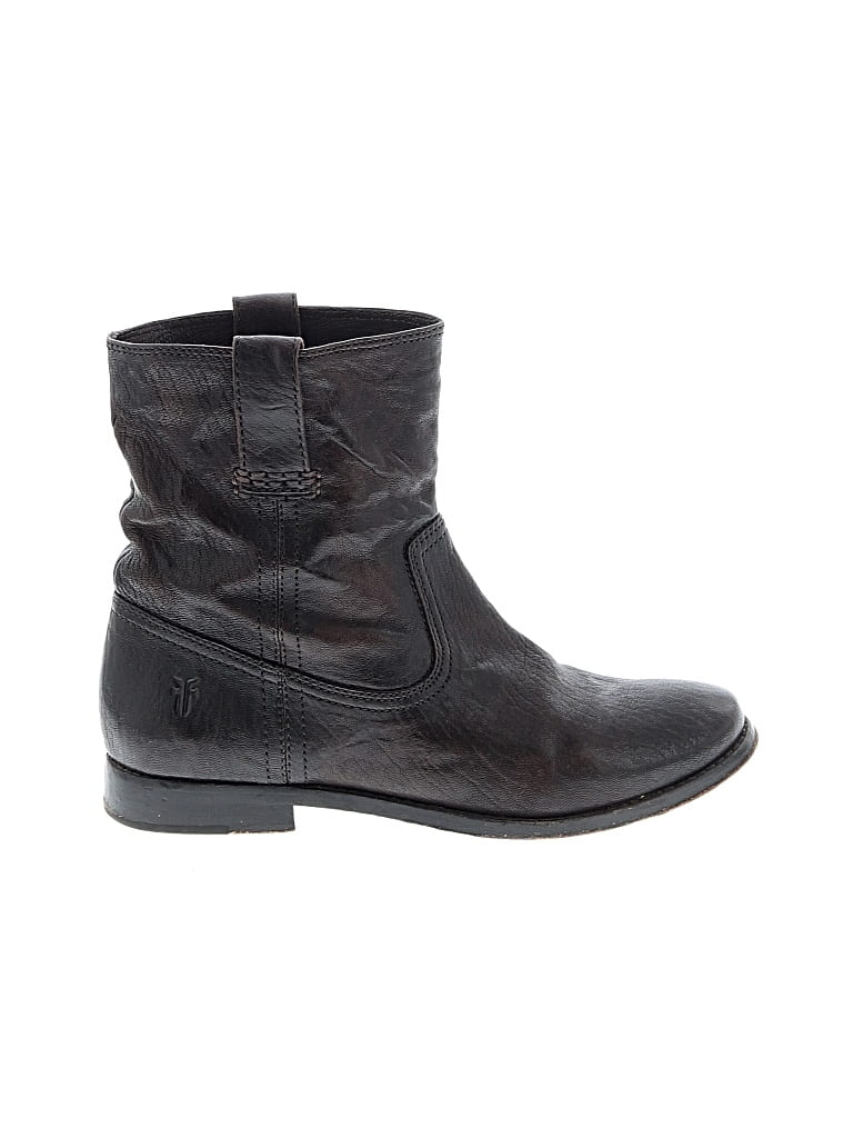 Click to view more detailed imagery on our partner's website Pre-owned Frye Ankle Boots In Brown