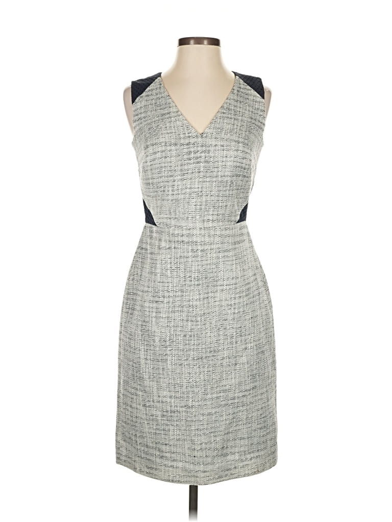 Pre-owned J.crew Factory Store Casual Dress In Gray