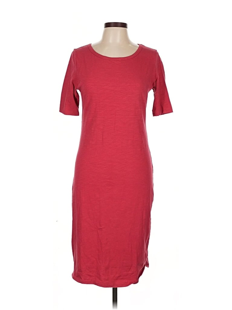 Pre-owned Lularoe Casual Dress In Red