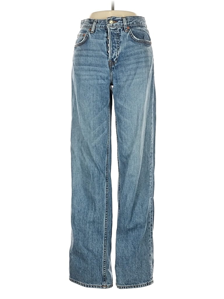 Pre-owned Grlfrnd Jeans In Blue