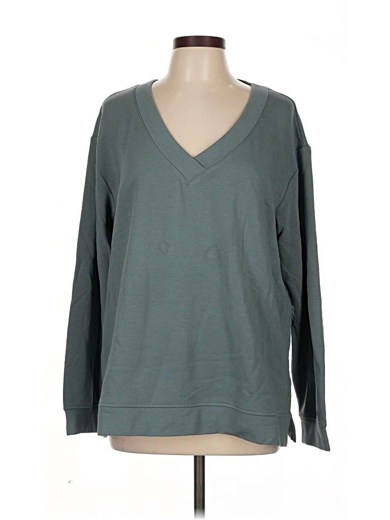 Pre-owned Orvis 3/4 Sleeve T-shirt In Blue