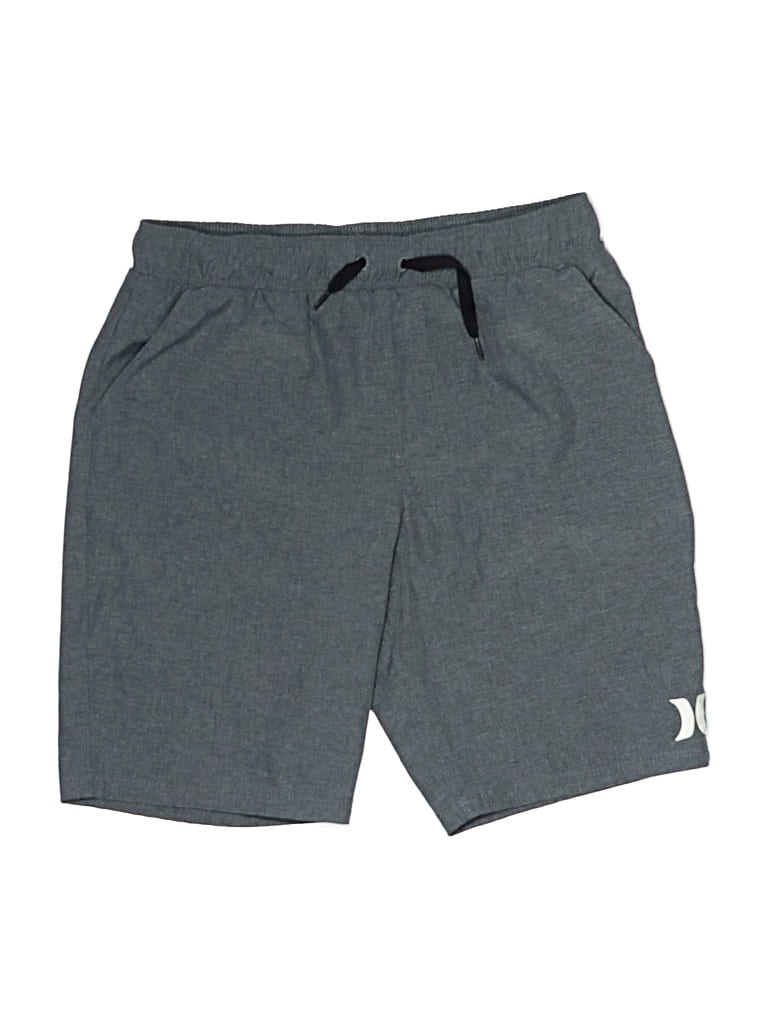 Pre-owned Hurley Kids'  Athletic Shorts In Gray