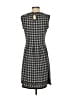 Max Studio Houndstooth Gray Casual Dress Size S - photo 2