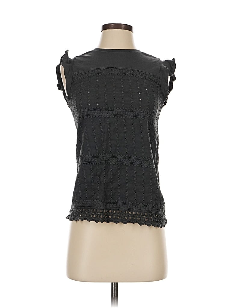 Pre-owned H&m L.o.g.g. Sleeveless T-shirt In Black