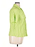 Cj Banks Green Short Sleeve Blouse Size 0X - photo 4