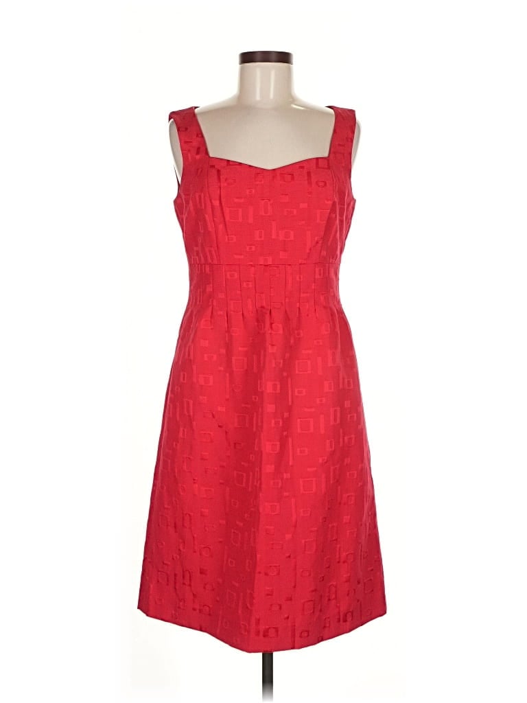 Pre-owned Tahari By Asl Casual Dress In Red