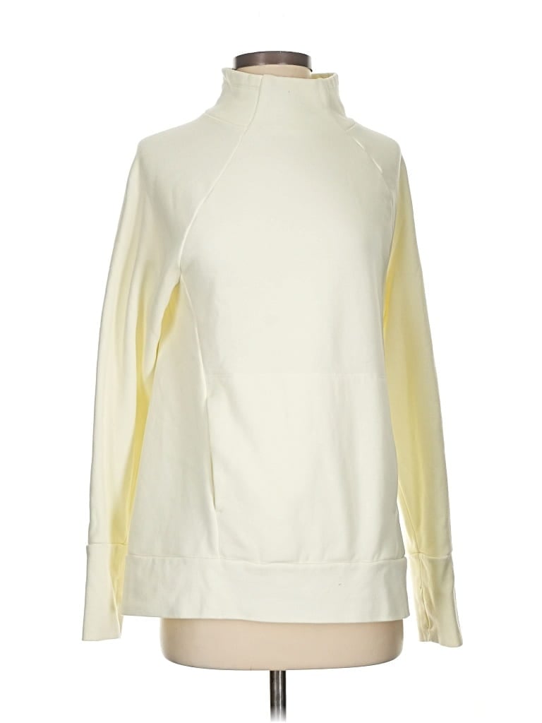 Pre-owned Fabletics Sweatshirt In White