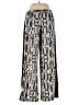 BCBGMAXAZRIA 100% Polyester Print Silver Casual Pants Size XS - photo 2