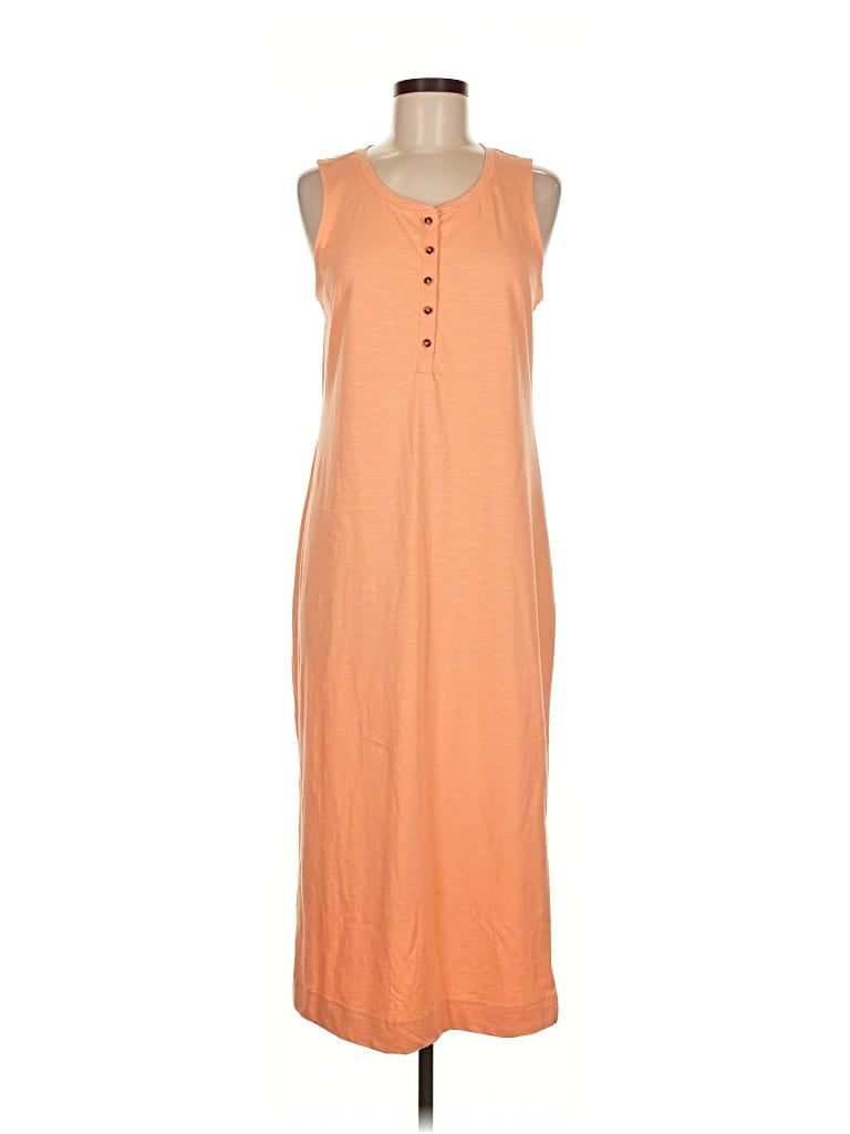 Pre-owned Sonoma Goods For Life Casual Dress In Orange