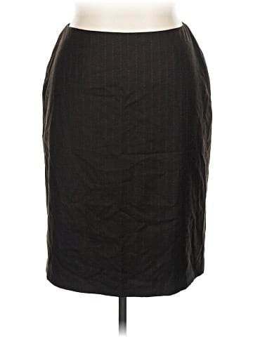 Linda Allard Ellen Tracy Wool Skirt (view 1)