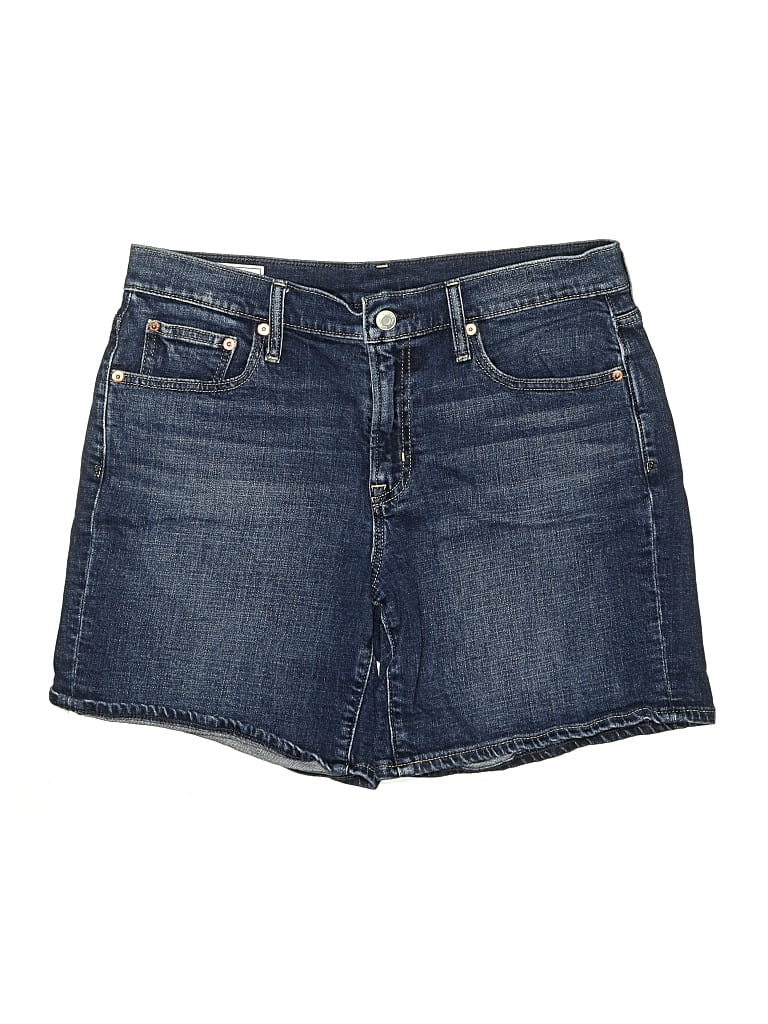 Pre-owned Gap Denim Shorts In Blue