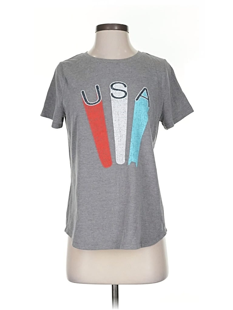 Pre-owned Sonoma Goods For Life Short Sleeve T-shirt In Gray