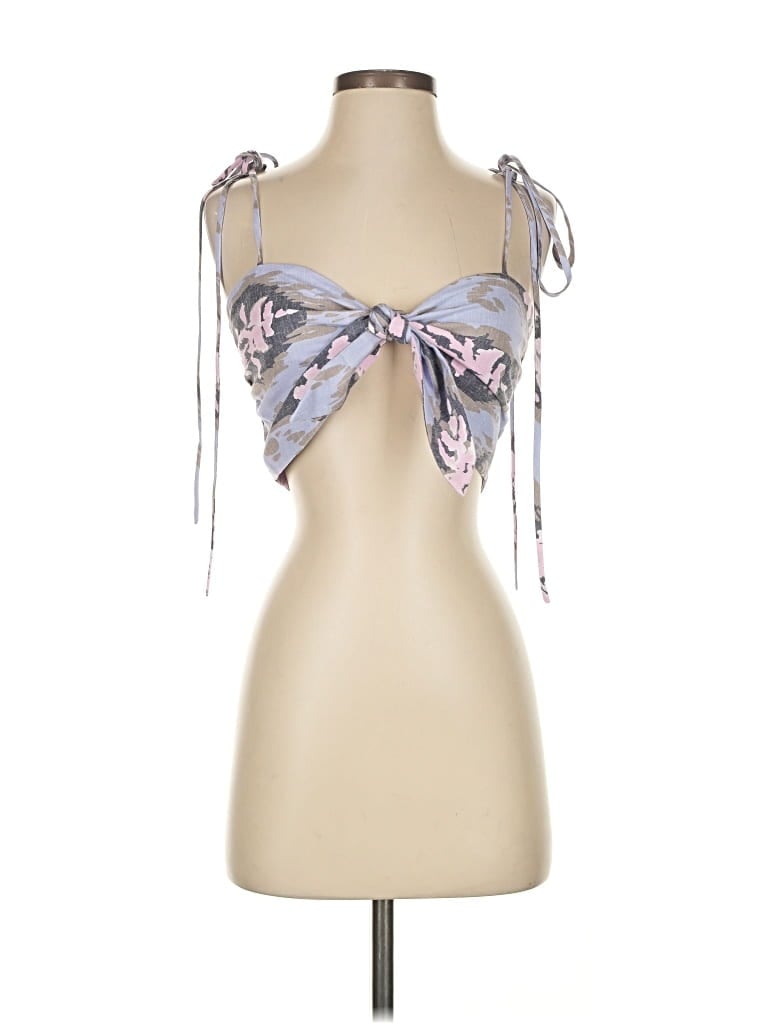 No Pise La Grama Sleeveless Blouse In Multi