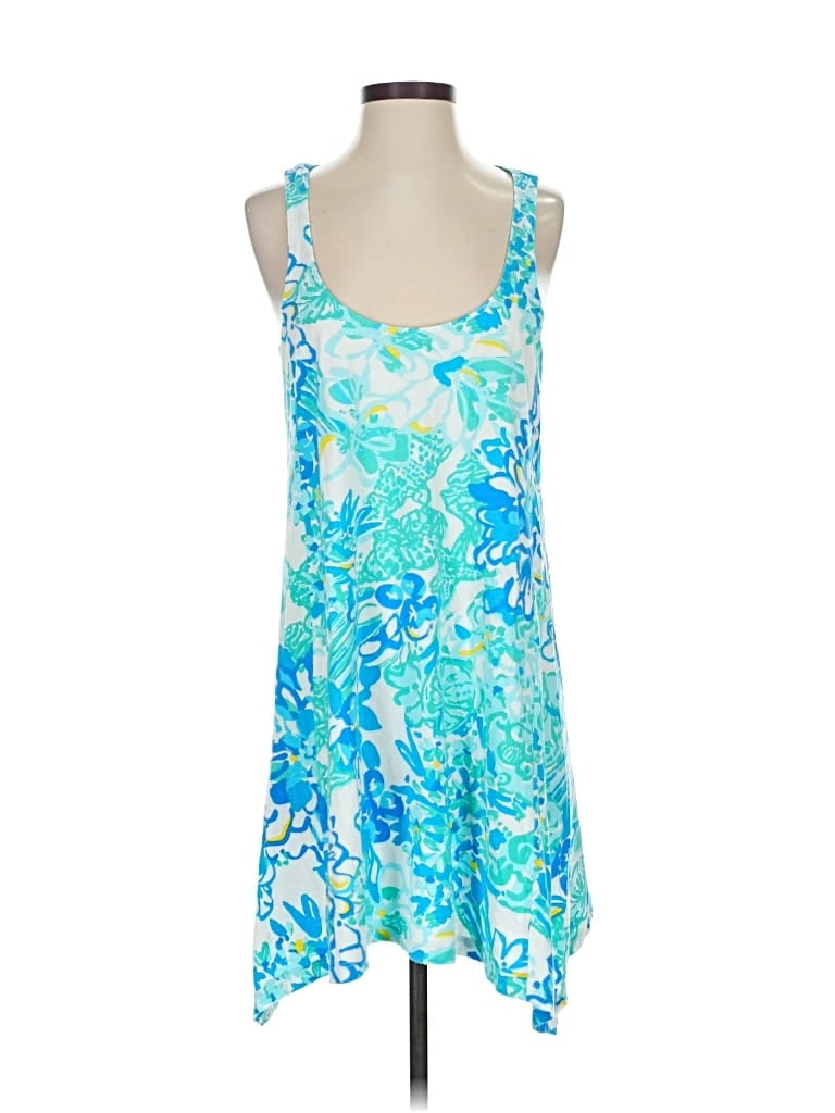 Pre-owned Lilly Pulitzer Casual Dress In Blue