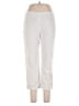 Insight Solid Ivory Casual Pants Size 12 - photo 1