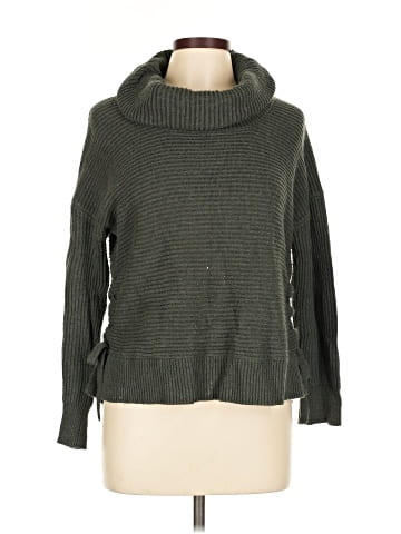 Shrinking Violet Turtleneck Sweater (view 1)
