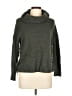 Shrinking Violet Green Teal Turtleneck Sweater Size L - photo 1