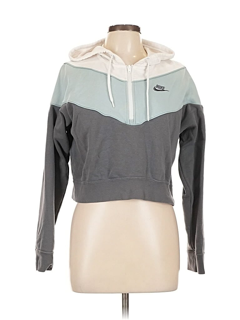 Pre-owned Nike Sweatshirt In Gray