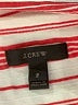 J.Crew 100% Cotton Stripes Red Long Sleeve Button-Down Shirt Size 2 - photo 7