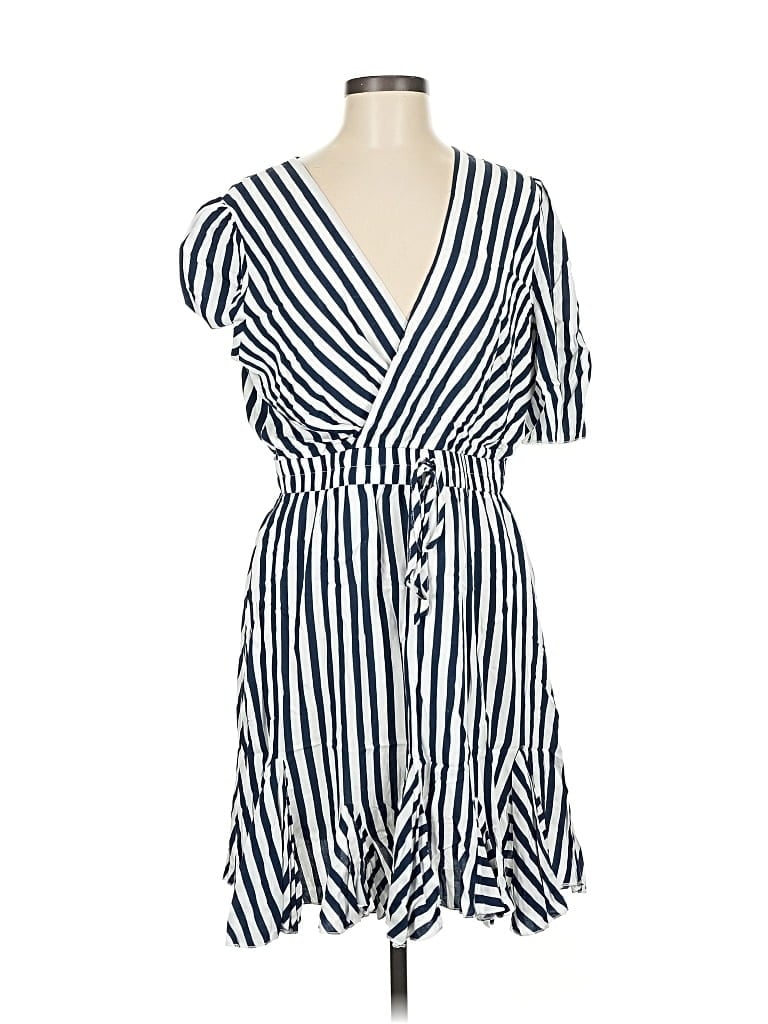 PRETTYGARDEN Pre-owned Casual Dress In Blue