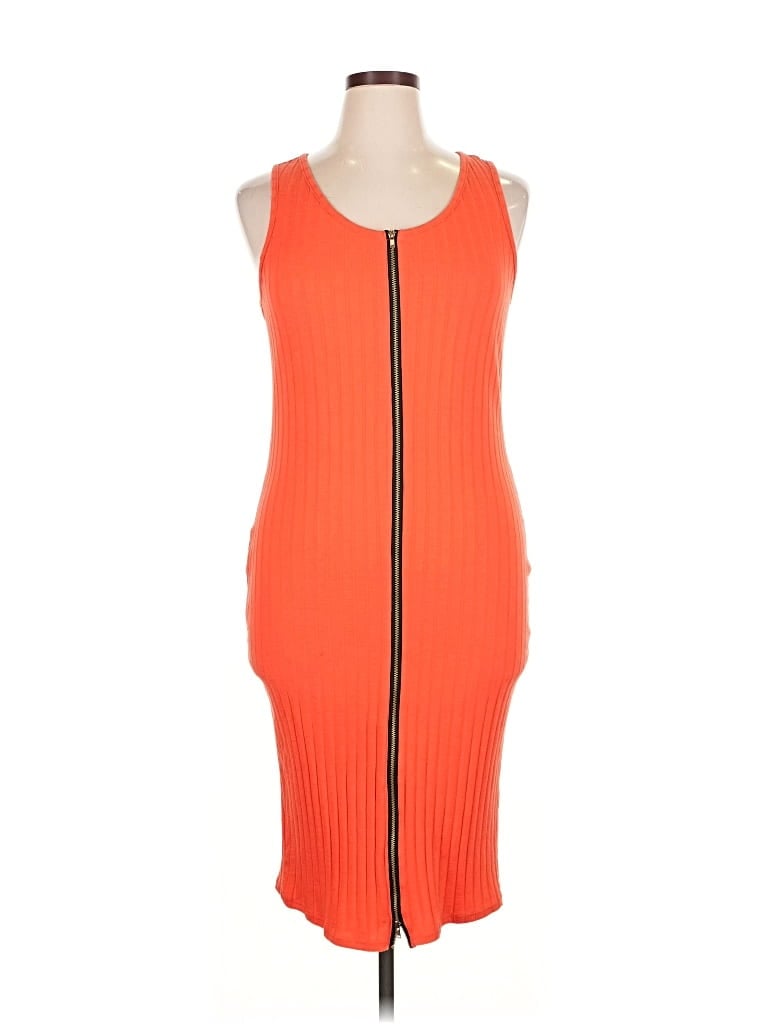 VENUS Pre-owned Cocktail Dress In Orange