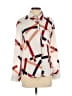 Lulus 100% Polyester Color Block Ivory Long Sleeve Blouse Size XS - photo 1