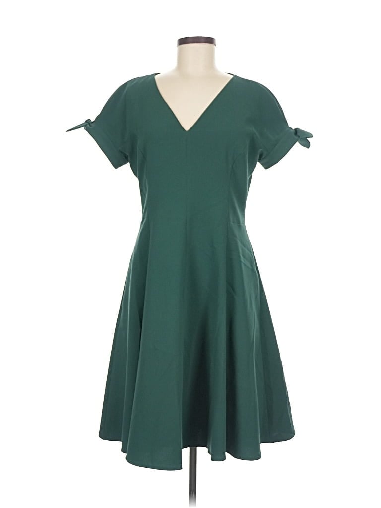 Pre-owned Gal Meets Glam Casual Dress In Green