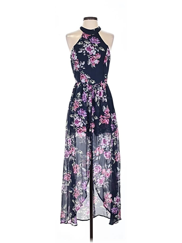 Pre-owned Crystal Doll Jumpsuit In Blue