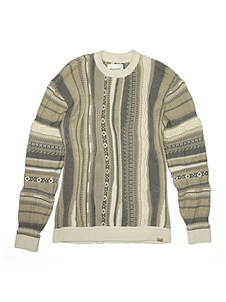 Pre-owned Abercrombie Kids' Pullover Sweater In Brown