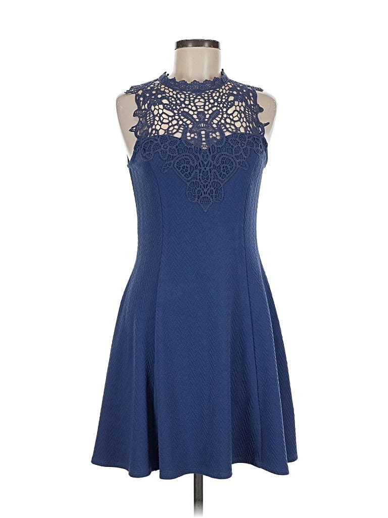 Pre-owned Alya Cocktail Dress In Blue