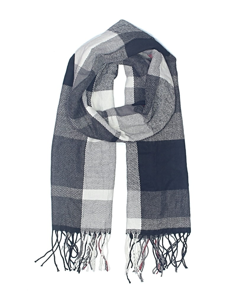 Pre-owned Assorted Brands Scarf In Gray