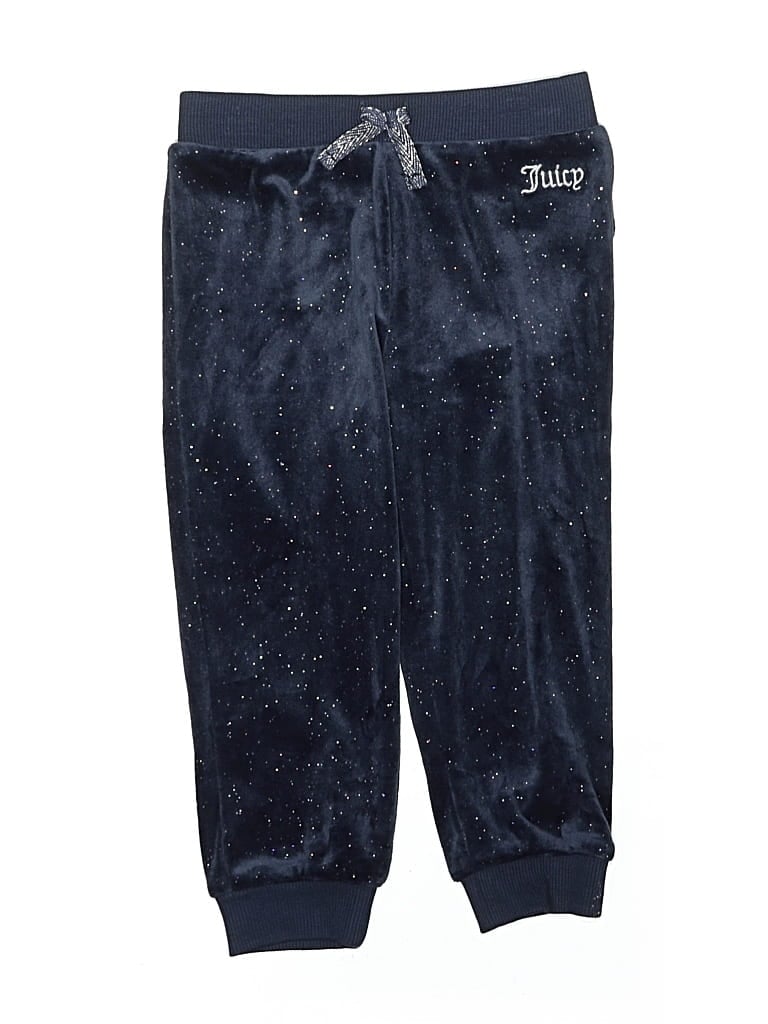Pre-owned Juicy Couture Kids' Casual Pants In Blue