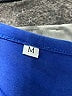 Unbranded Blue Short Sleeve Henley Size M - photo 4