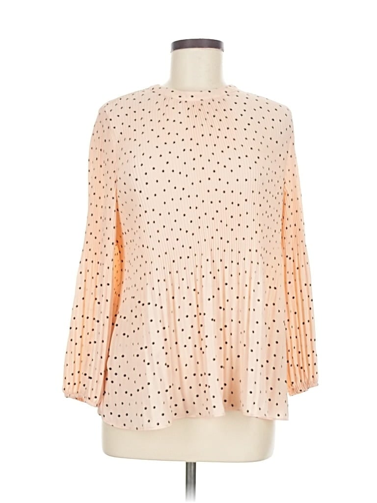 Pre-owned Adrianna Papell 3/4 Sleeve Blouse In Orange