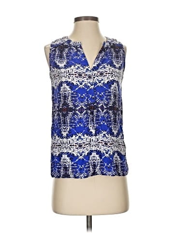 Nell Sleeveless Silk Top (view 1)