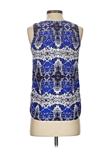 Nell Sleeveless Silk Top (view 2)