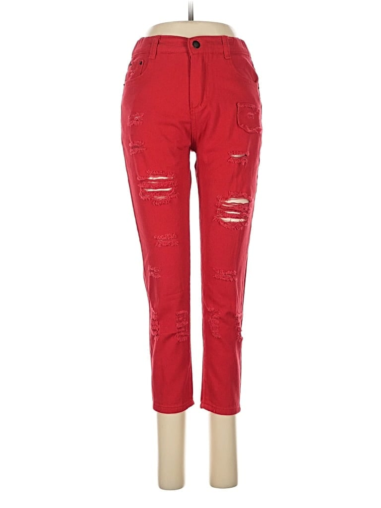 UNBRANDED Pre-owned Jeans In Red