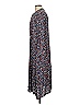Zara Print Blue Black Casual Dress Size XS - photo 5