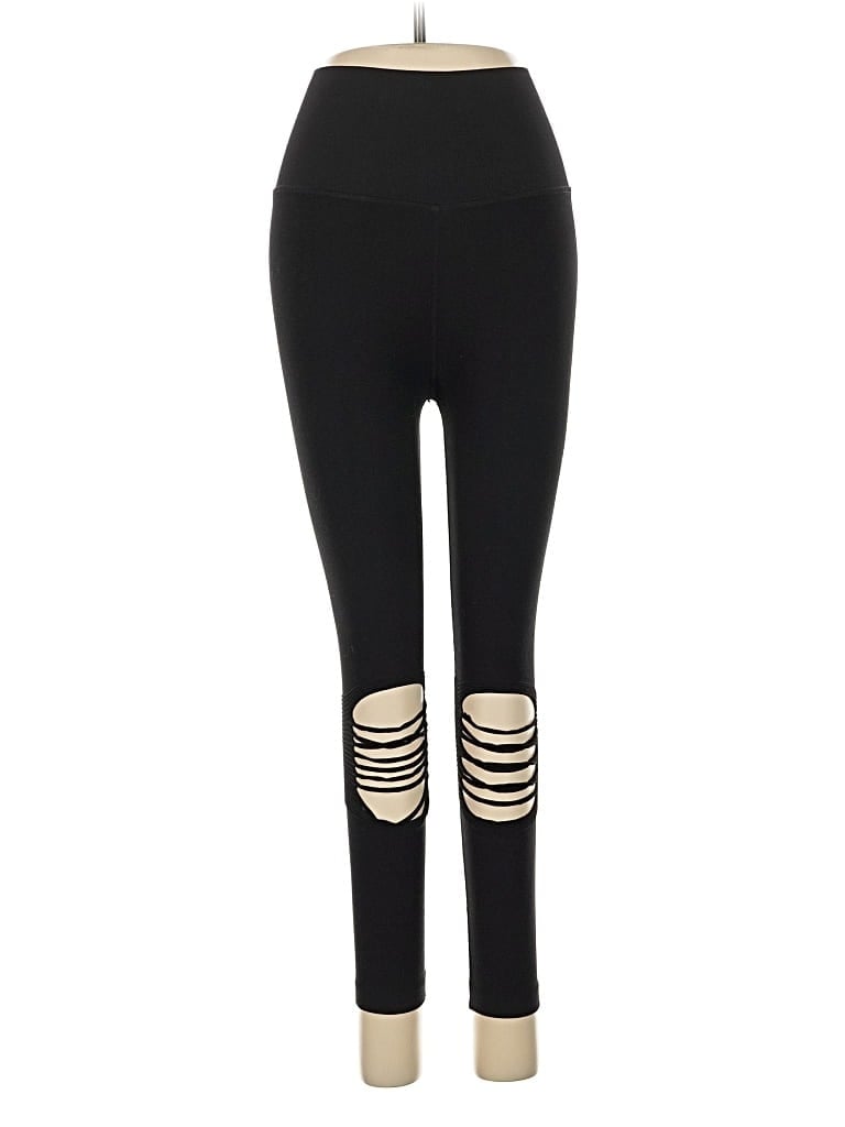 Pre-owned Assorted Brands Leggings In Black