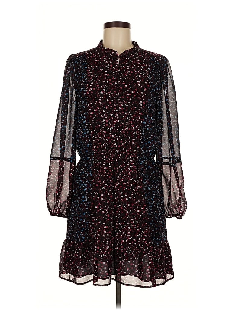 Pre-owned 1.state Casual Dress In Black