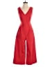 J.Crew Solid Red Jumpsuit Size 2 - photo 1
