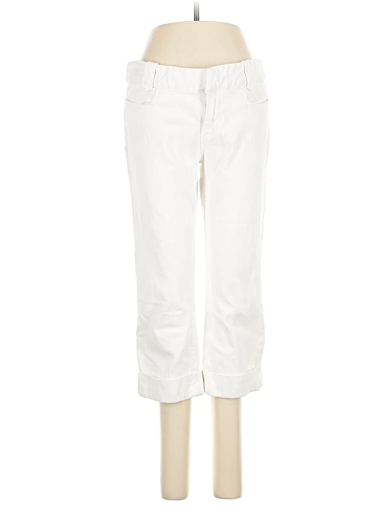 Pre-owned Banana Republic Factory Store Jeans In White