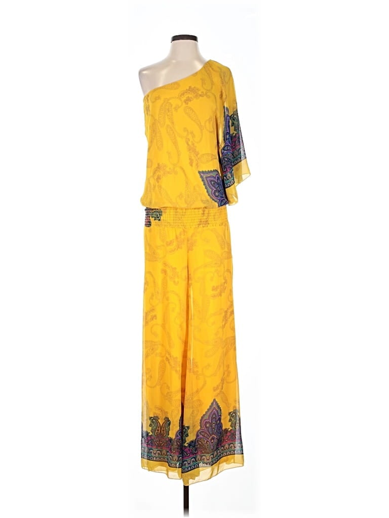 Va Va Voom Jumpsuit In Yellow